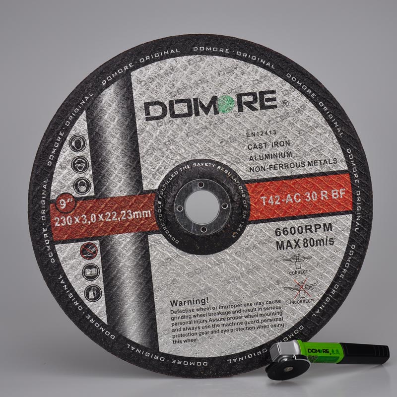 For cutting Cast Iron, Non-ferrous metal (Reinforced cutting wheels)