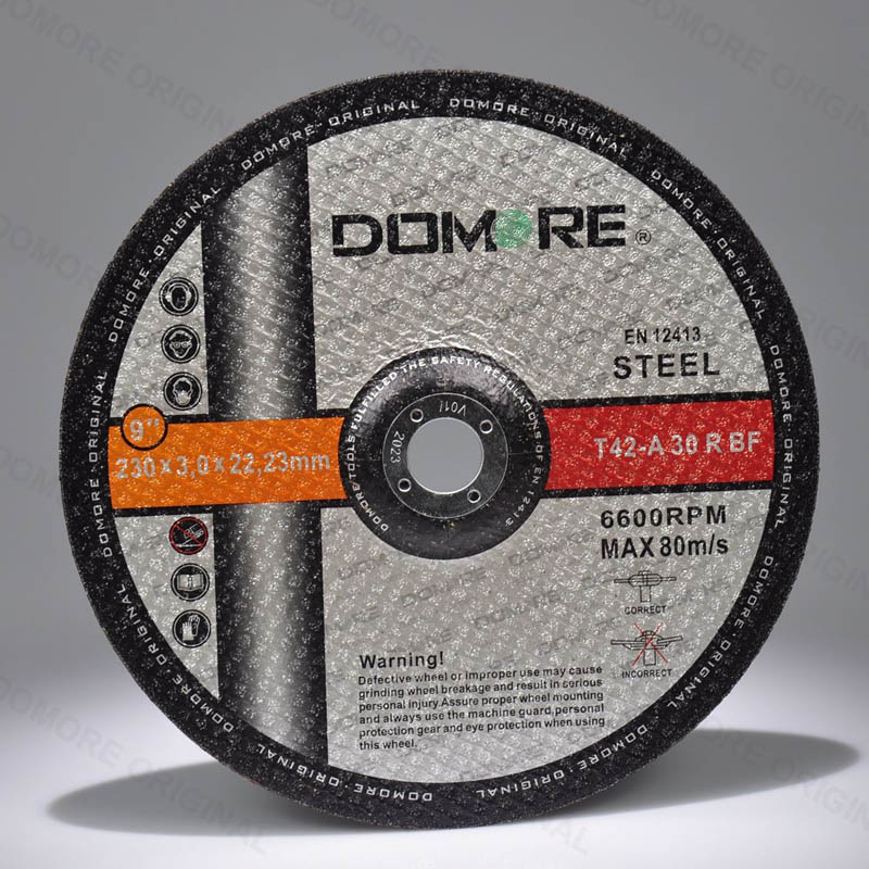 For cutting metal, steel (Reinforced cutting wheels)