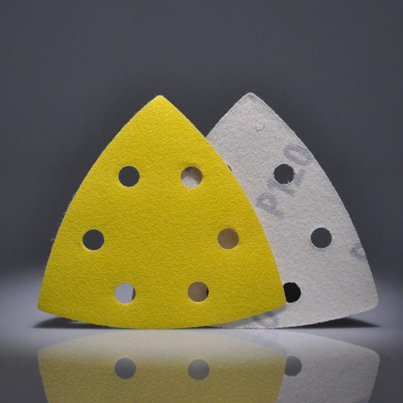 Triangular Disc Base Triangular velcro disc | DOMORE