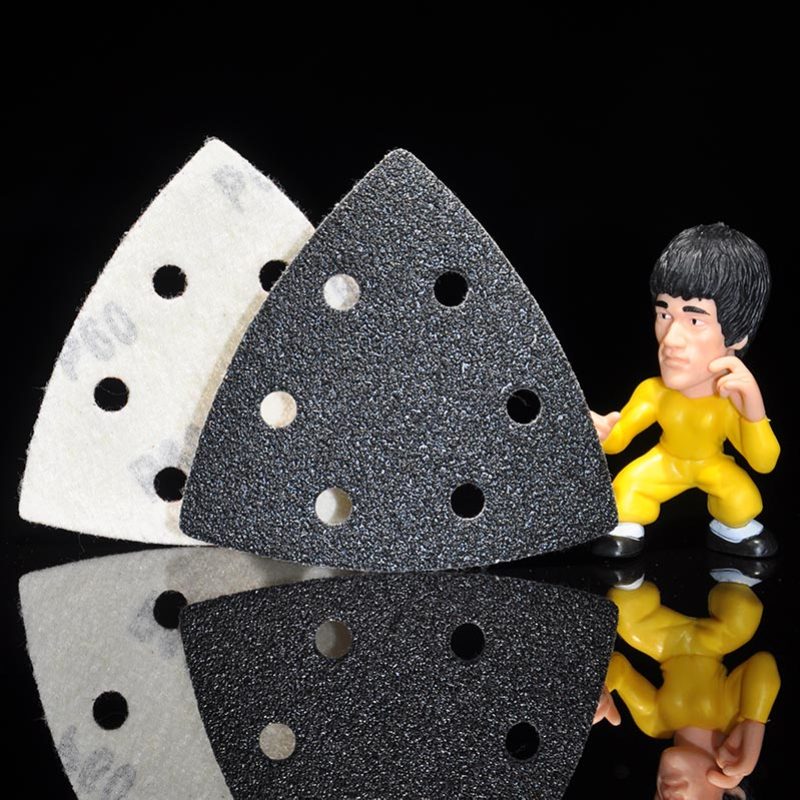 Triangular Disc Base Triangular velcro disc | DOMORE