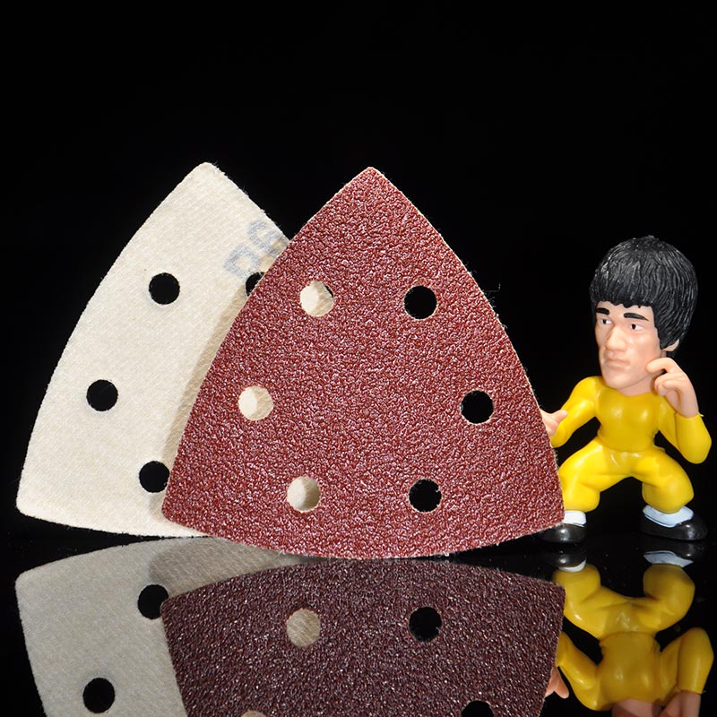 Triangular Disc Base Triangular velcro disc | DOMORE